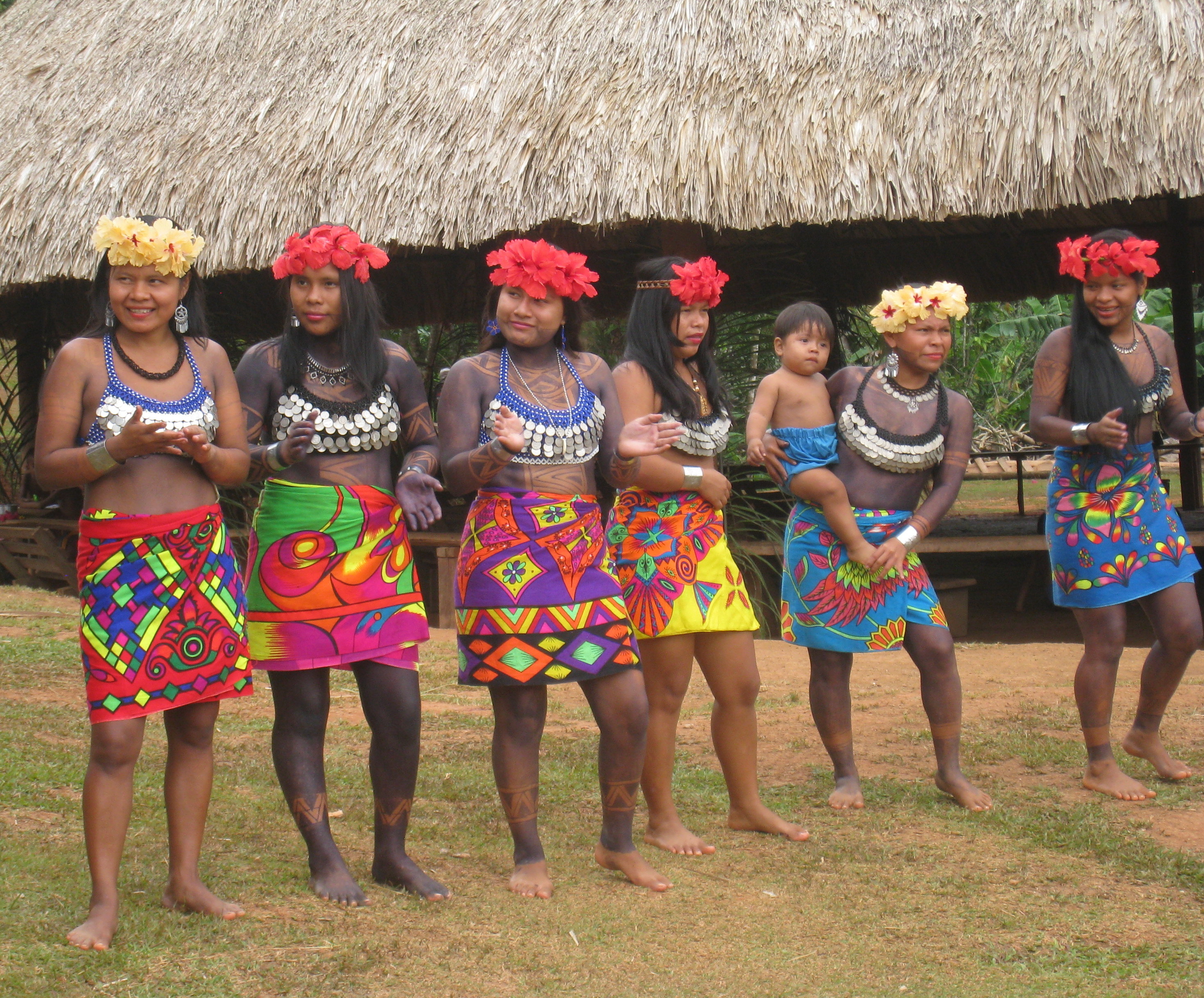 Accueil dans la communauté Embera