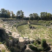 Amphithéâtre romain de Syracuse le 5 juin