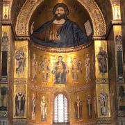 Christ pantocrator à l' abbaye de Monreale