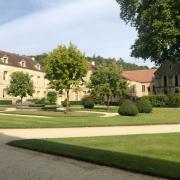 L'entrée de L'Abbaye de Fontenay