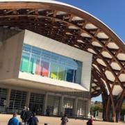 L'entrée du Musée Pompidou à Metz