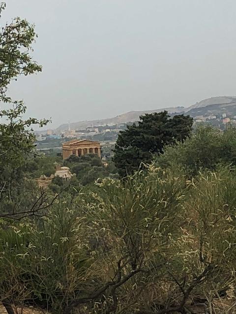 La Vallée des temples à Agrigente