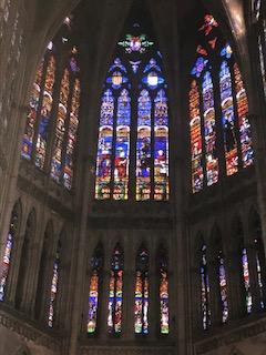 Un aperçu des vitraux de la cathédrale St Etienne de Metz