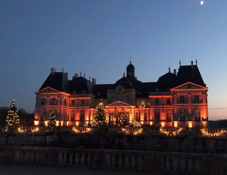 Le château illuminé