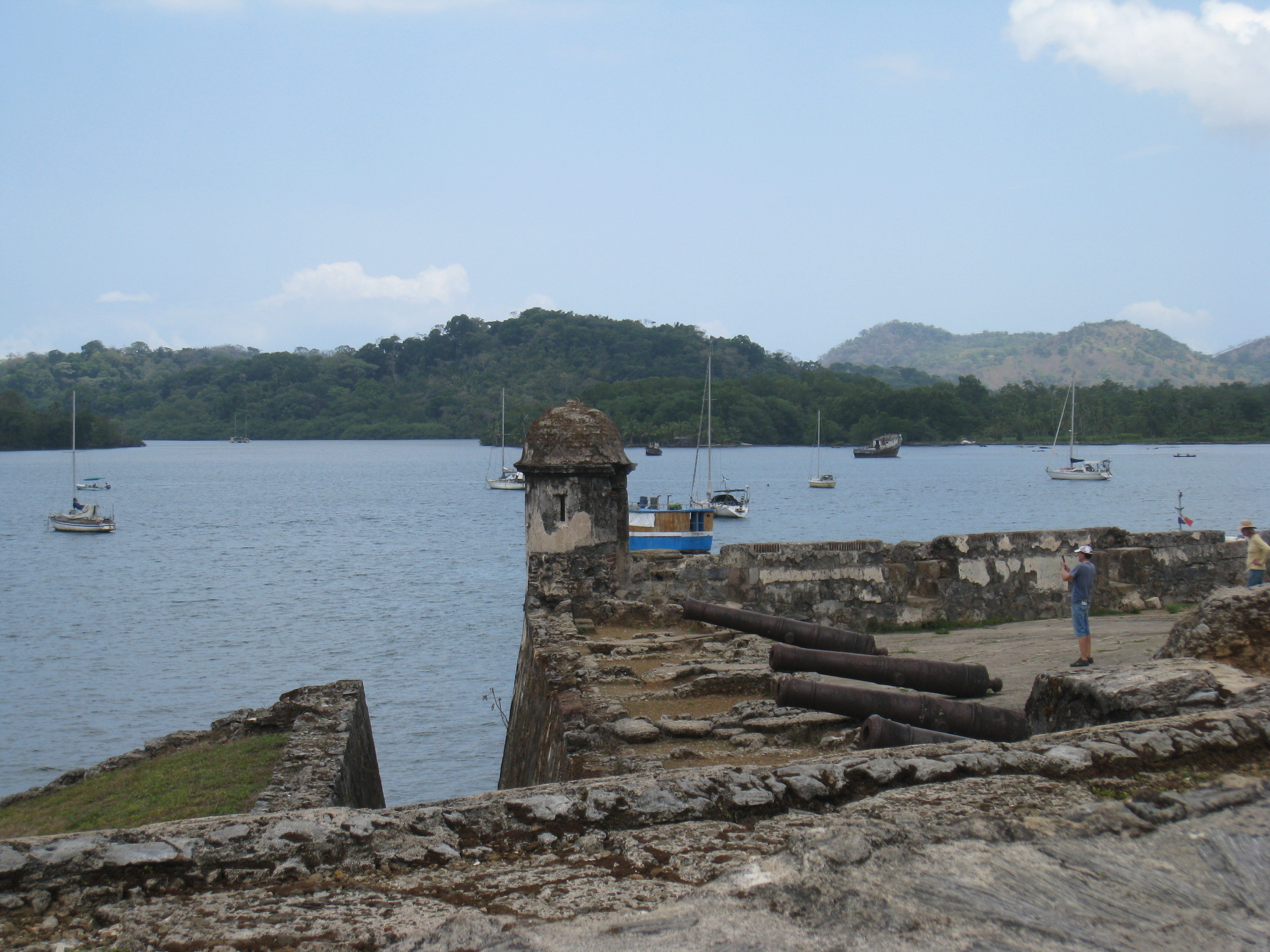 Visite du fort de Portobelo