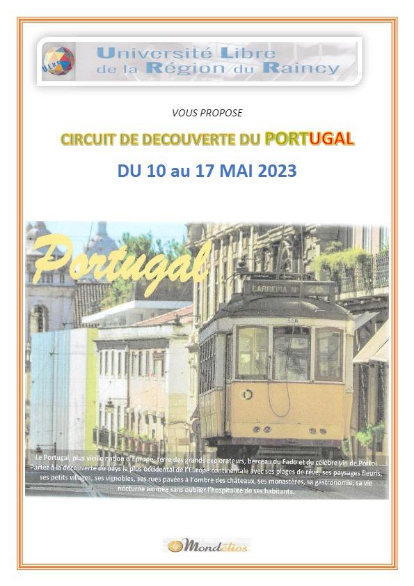 Voyage au portugal mai 20231
